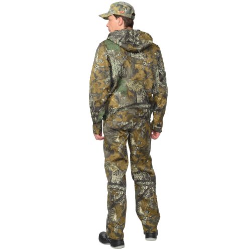Костюм "Сириус-Рыболов СТ", куртка, полукомбинезон, ткань Кроун 230, КМФ Тёмный лес