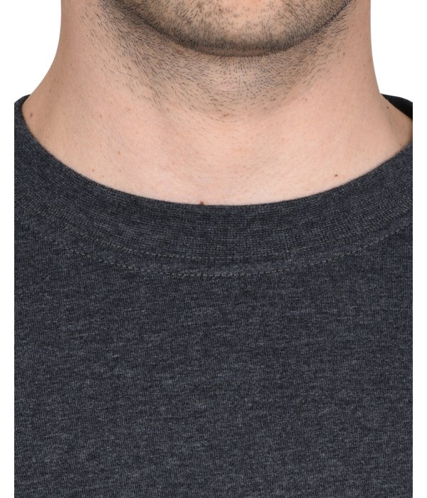 Футболка меланж серо-синий 160 г/м2
