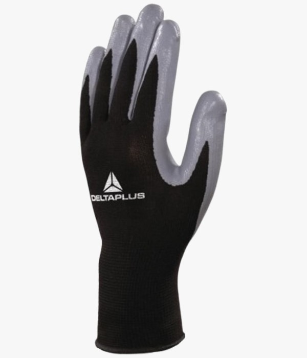 Перчатки DeltaPlus™ VE712GR (полиэстер+нитрил)