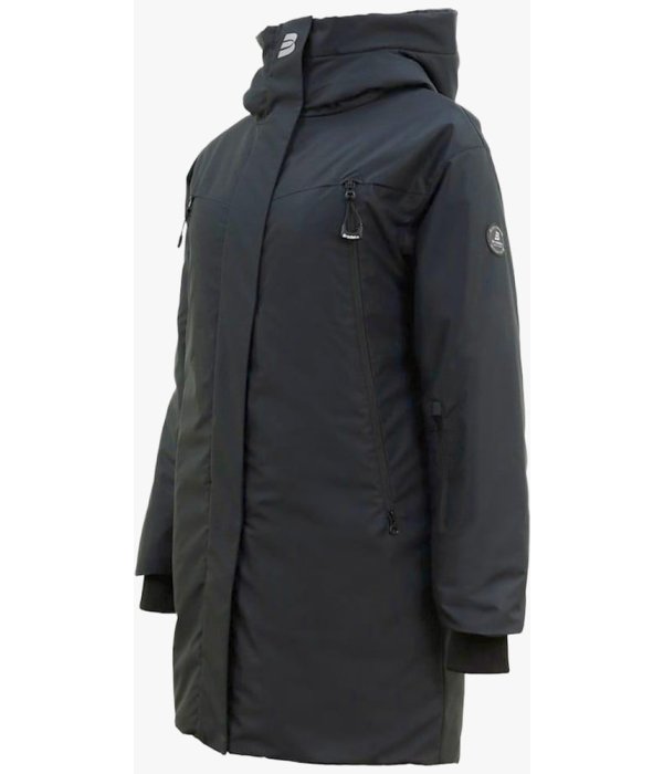 Куртка-парка зимняя женская Brodeks KW258, чёрный
