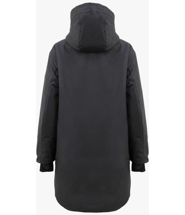Куртка-парка зимняя женская Brodeks KW258, чёрный