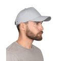 Кепка-бейсболка серая пл.190 гр/м2 (пакет по 25 шт.,в упаковке 200 шт.)