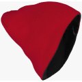 Шапка Brodeks Light Bicolor, красный, чёрный