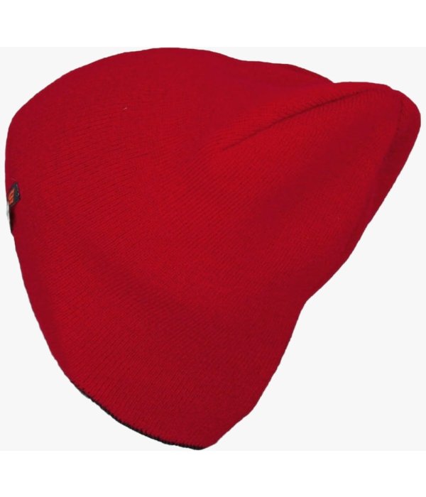 Шапка Brodeks Light Bicolor, красный, чёрный