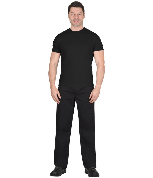 Футболка чёрная 160г/м2