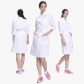 Халат женский Симпл-004 (тк.Смесовая,120) MedLine, белый