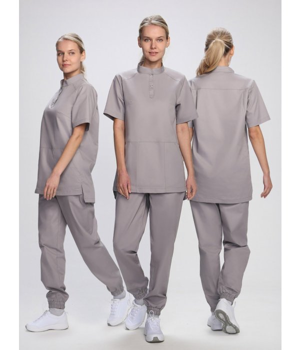 Костюм женский MedLine Ева (тк.Смесовая,145), св.серый