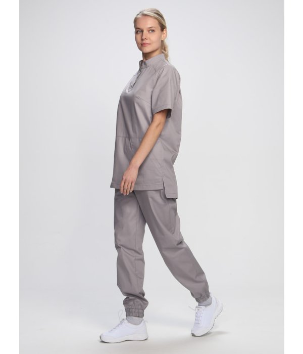Костюм женский MedLine Ева (тк.Смесовая,145), св.серый