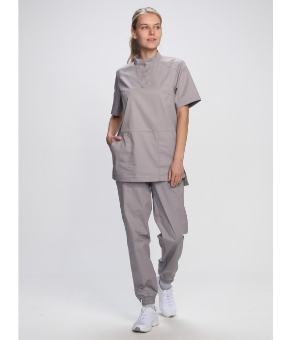 Костюм женский MedLine Ева (тк.Смесовая,145), св.серый