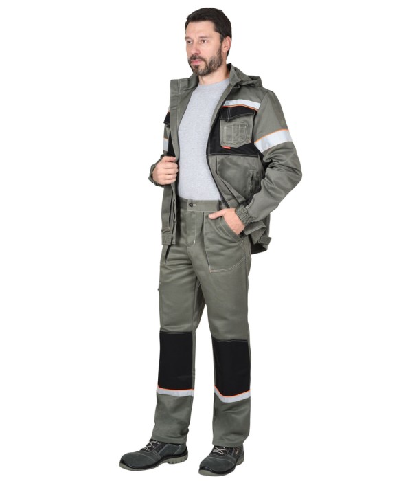 Костюм СИРИУС-РАДОМИР куртка, брюки, оливковый, 245 г./м2, 80%ПЭ, 20%ХБ