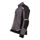 Куртка летняя мужская Brodeks KS202-C, 100% ХБ, цвет графит серый, чёрный