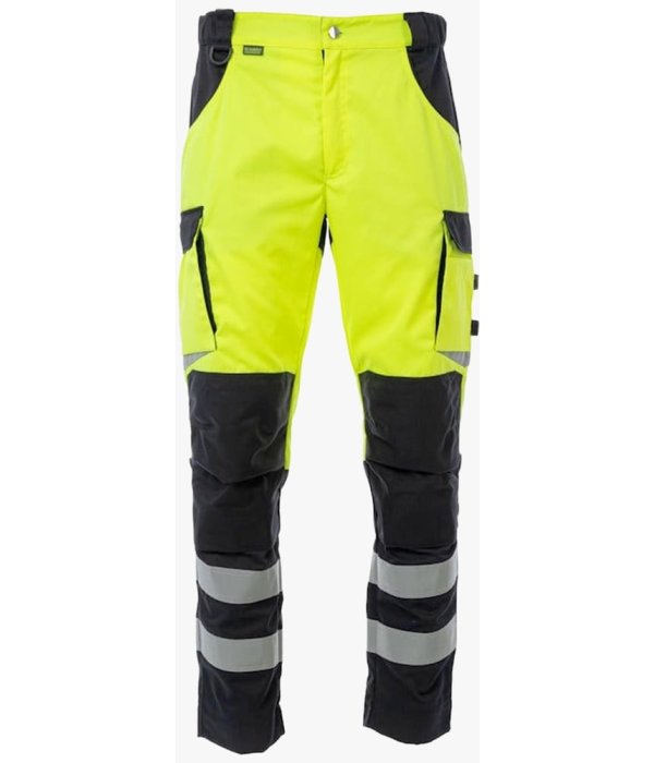 Брюки сигнальные Brodeks KS309, жёлтый, чёрный