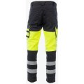 Брюки сигнальные Brodeks KS309, жёлтый, чёрный