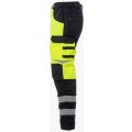 Брюки сигнальные Brodeks KS309, жёлтый, чёрный