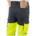 Брюки сигнальные Brodeks KS309, жёлтый, чёрный
