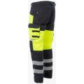 Брюки сигнальные Brodeks KS309, жёлтый, чёрный