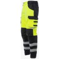 Брюки сигнальные Brodeks KS309, жёлтый, чёрный