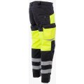 Брюки сигнальные Brodeks KS309, жёлтый, чёрный