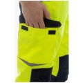 Брюки сигнальные Brodeks KS309, жёлтый, чёрный