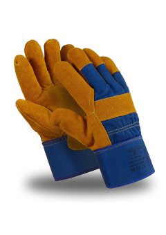 Перчатки Manipula Specialist® Сталкер Фрост (спилок/ткань+иск.мех), SPL-73/WG-791