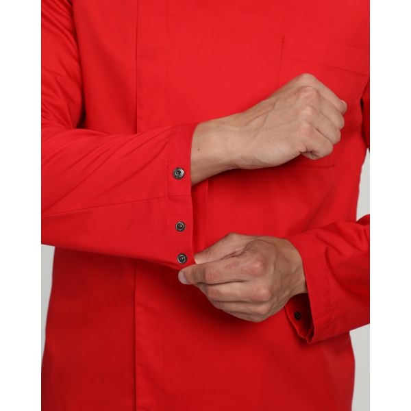 Китель повара Гастро, ткань Смесовая, 160 г/м2, цвет красный
