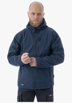 Куртка летняя мужская Софтшелл Brodeks KS232, синий