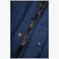 Костюм зимний мужской Баррик-2 СОП (тк.Смесовая,210) полукомбинезон, тёмно-синий, васильковый