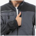 Куртка летняя мужская Brodeks KS234, серый, чёрный