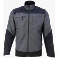 Куртка летняя мужская Brodeks KS234, серый, чёрный
