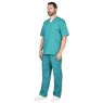 Костюм хирурга мужской универсальный, цвет зелёный, блуза, брюки