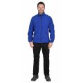 Куртка флисовая васильковая, 280 г/м2