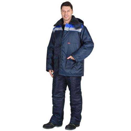 Костюм рабочий утеплённый мужской "Сириус-Стройград-2", куртка, полукомбинезон