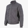 Куртка летняя мужская Brodeks KS201, серый, чёрный