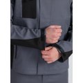 Куртка ProfLineLeader (тк.Хлопок/Спандекс,260), серый/черный