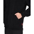 Куртка флисовая черная, 280 г/м2