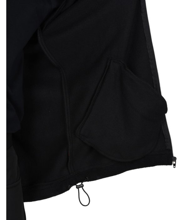 Куртка флисовая черная, 280 г/м2