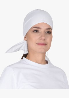 Косынка повара белая