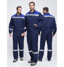 Костюм Легион-1 СОП CH (тк.Смесовая,210) брюки, т.синий/васильковый