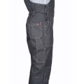 Костюм СИРИУС-ФАВОРИТ-ЛЮКС куртка, п/к, темно-серый с серым, 245 г/м2, 65%ПЭ, 35%ХБ