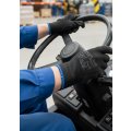 Перчатки ProfLineSpecialist нейлоновые с ПУ-покрытием, черный