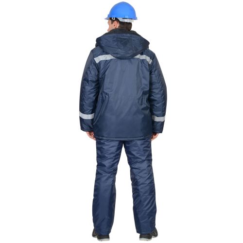 Куртка рабочая мужская зимняя Сириус-Север-4 с капюшоном