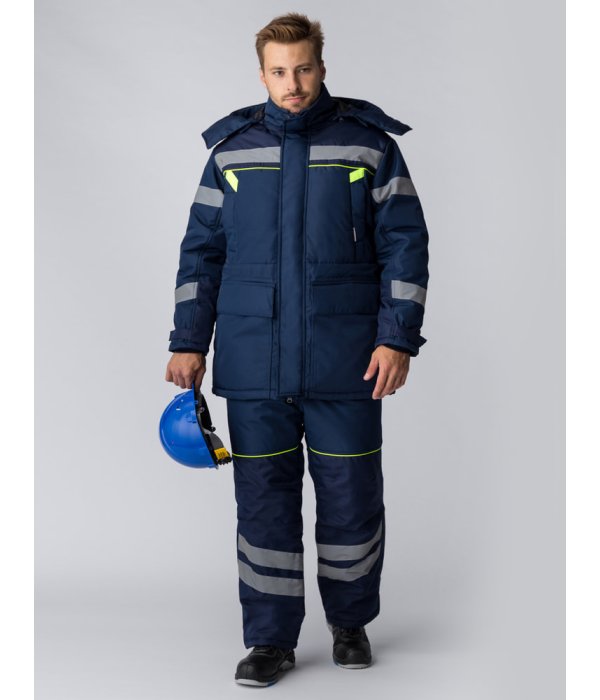 Костюм зимний ProfLineSpecialist (тк.Восток-мембрана) п/к, т.синий