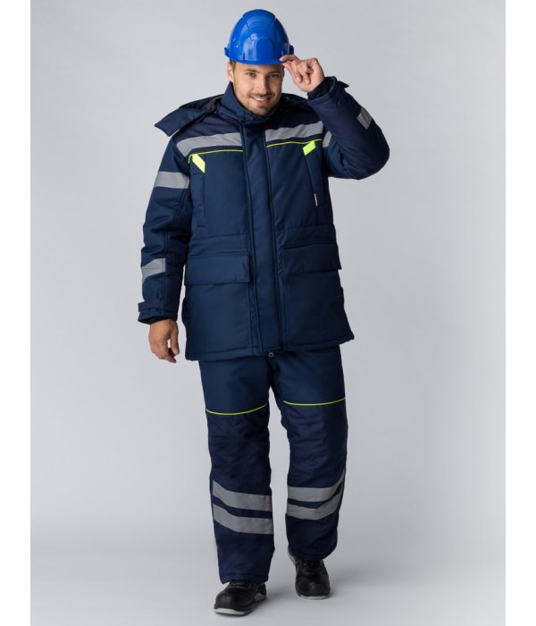 Костюм зимний ProfLineSpecialist (тк.Восток-мембрана) п/к, т.синий