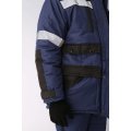 Костюм зимний Беркорт-2 (тк.Таслан,135) п/к, т.синий/черный