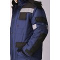 Костюм зимний Беркорт-2 (тк.Таслан,135) п/к, т.синий/черный