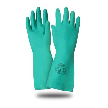 Перчатки Safeprotect МЕТЕОР-SP, нитрил, хлопковый слой, толщина 0,38 мм, длина 320 мм
