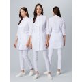 Халат женский MedLine Ева (тк.Смесовая,120), белый