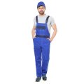 Костюм СИРИУС-ПРЕСТИЖ куртка, полукомбинезон, васильковый с синим, 245 г/м2, 65%ПЭ, 35%ХБ
