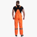 Костюм сигнальный Лигор-2 СОП (тк.Смесовая,210) полукомбинезон, оранжевый, тёмно-синий