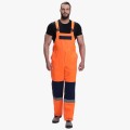Костюм сигнальный Лигор-2 СОП (тк.Смесовая,210) полукомбинезон, оранжевый, тёмно-синий